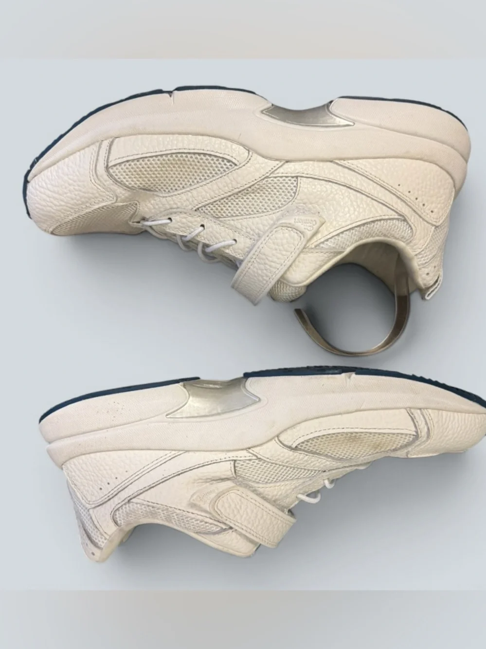 Dr. Comfort Men's Athletic Endurance Shoes Easy Close White Size 12W